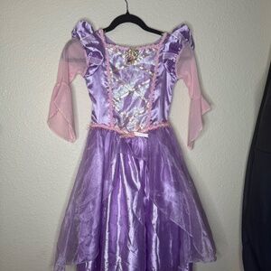 Disneys Rapunzel Costume, Size S (4-6X)